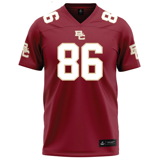 Boston College - NCAA Football : Danny Edgehille - Maroon Football Jersey