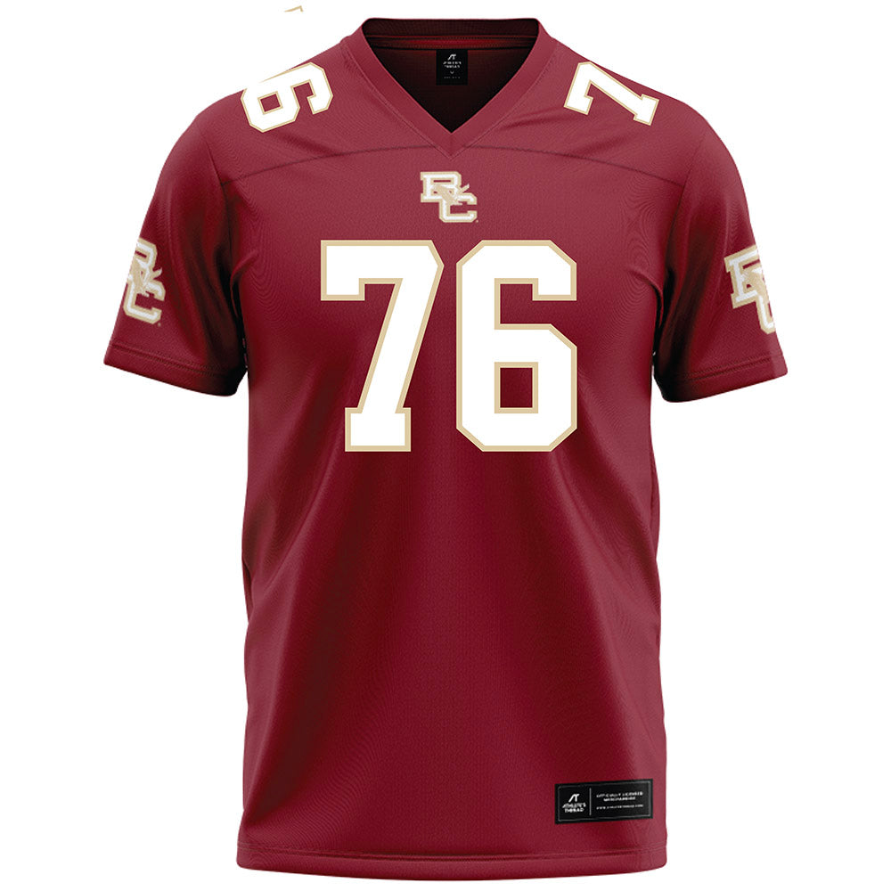 Boston College - NCAA Football : Tanner Chlupsa - Maroon Football Jersey