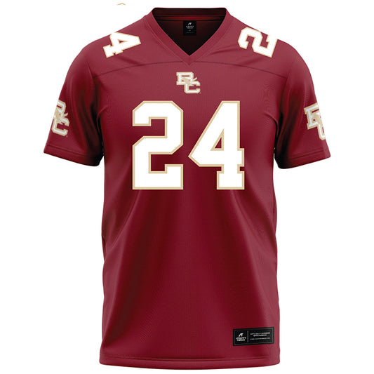 Boston College - NCAA Football : Bo MacCormack - Maroon Football Jersey-0