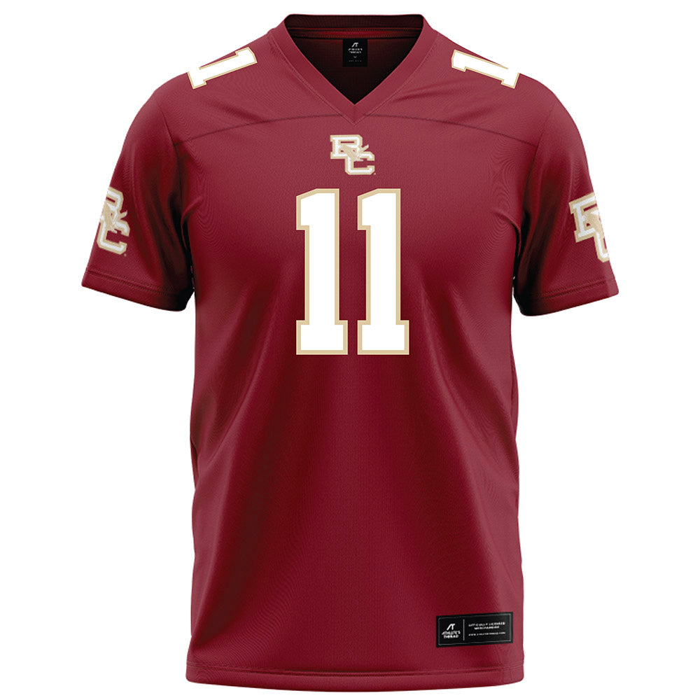 Boston College - NCAA Football : Rae Sykes Jr - Maroon Football Jersey-0