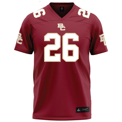 Boston College - NCAA Football : Syair Torrence - Maroon Football Jersey