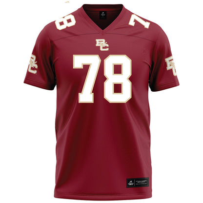 Boston College - NCAA Football : Souleye Diawara - Maroon Football Jersey-0