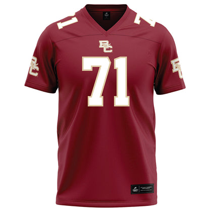 Boston College - NCAA Football : Jude Bowry - Maroon Football Jersey