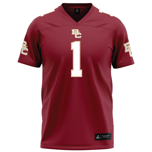 Boston College - NCAA Football : Thomas Castellanos - Maroon Football Jersey