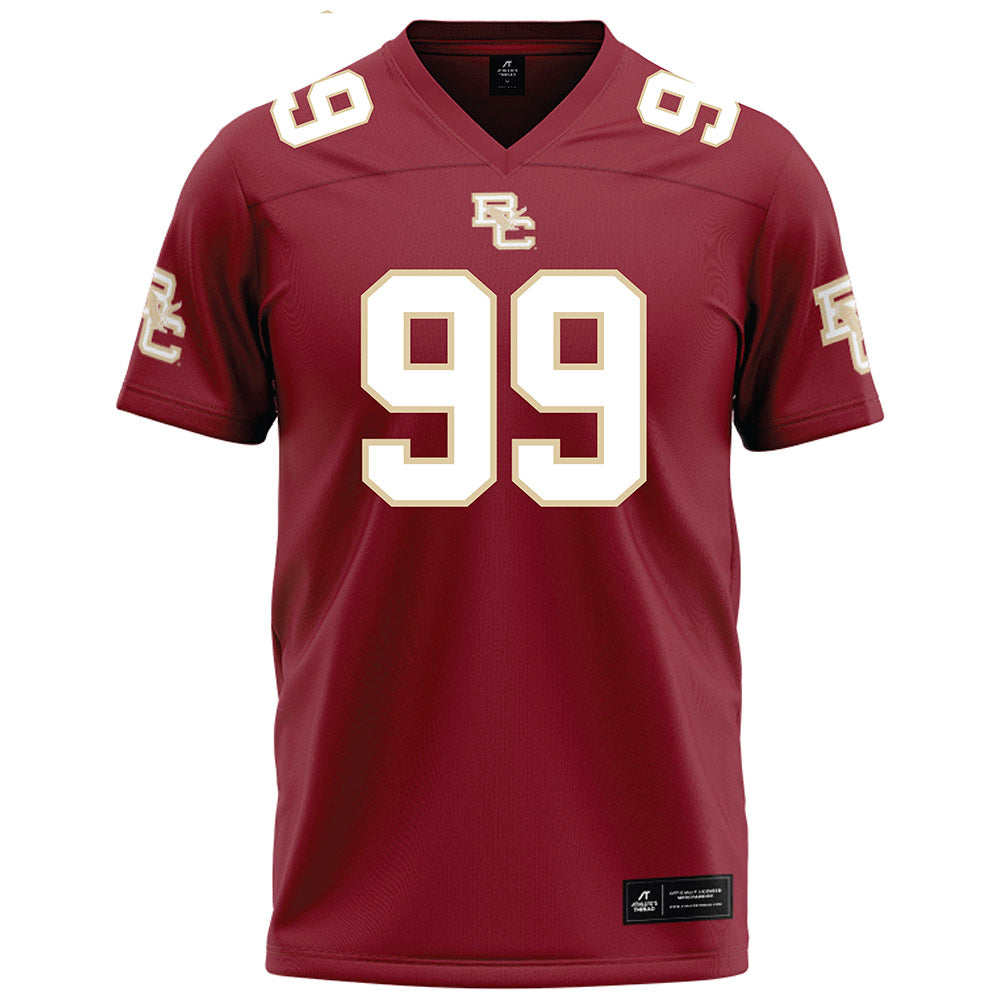 Boston College - NCAA Football : Michael Bumpus - Maroon Football Jersey-0