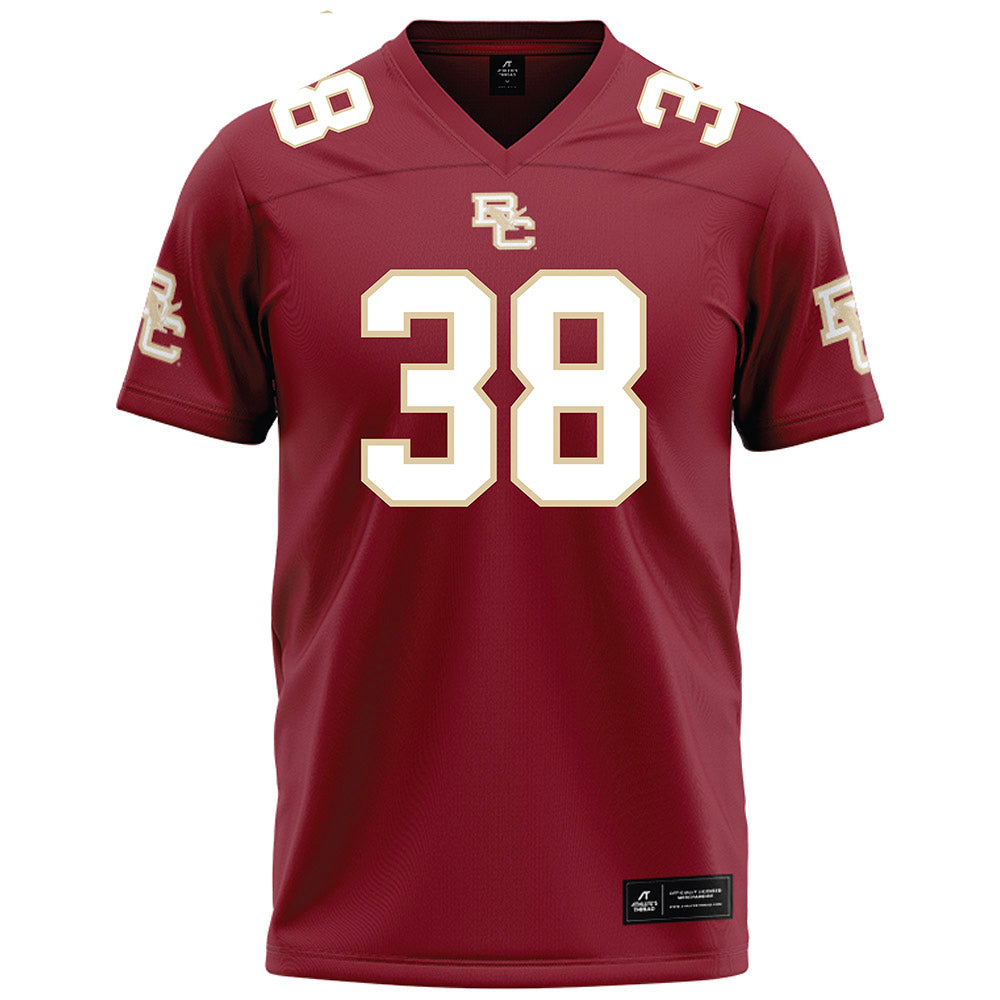 Boston College - NCAA Football : Tommy Cusick - Maroon Football Jersey-0