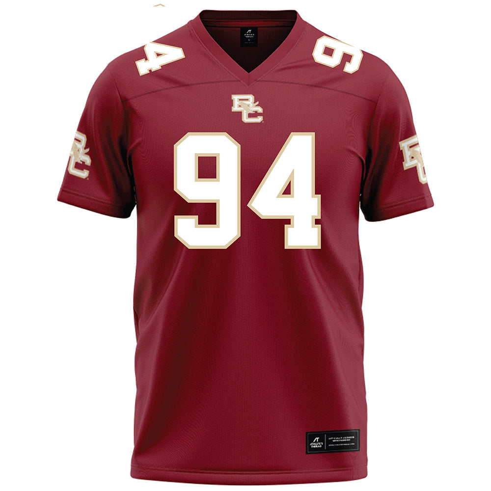 Boston College - NCAA Football : Jayzen Flint - Maroon Football Jersey-0