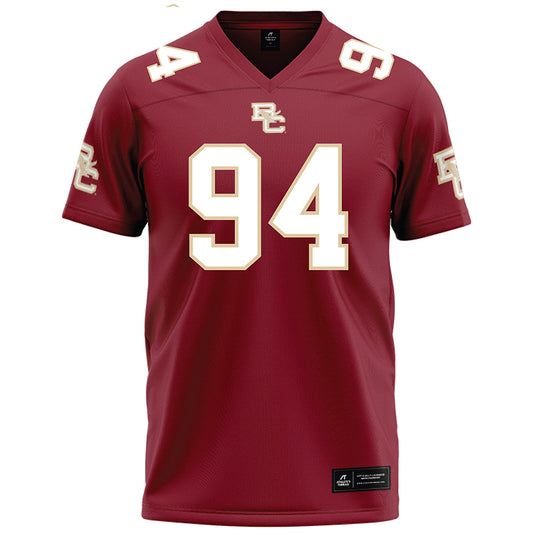 Boston College - NCAA Football : Jayzen Flint - Maroon Football Jersey-0