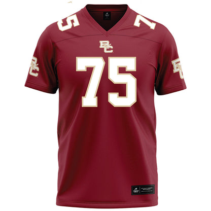 Boston College - NCAA Football : Pape Sy - Maroon Football Jersey-0