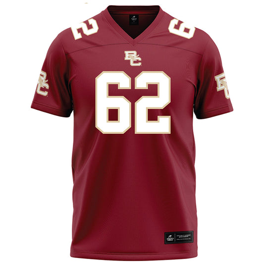 Boston College - NCAA Football : Otto Hess - Maroon Football Jersey