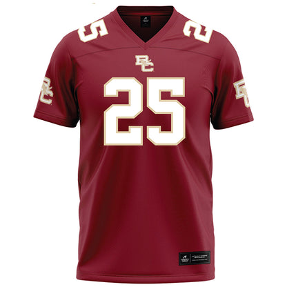 Boston College - NCAA Football : Andy Quinn - Maroon Football Jersey-0