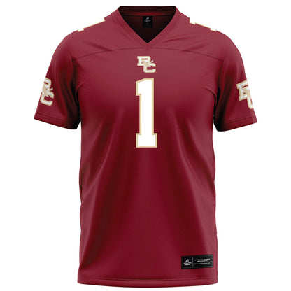 Boston College - NCAA Football : Daveon Crouch - Maroon Football Jersey-0