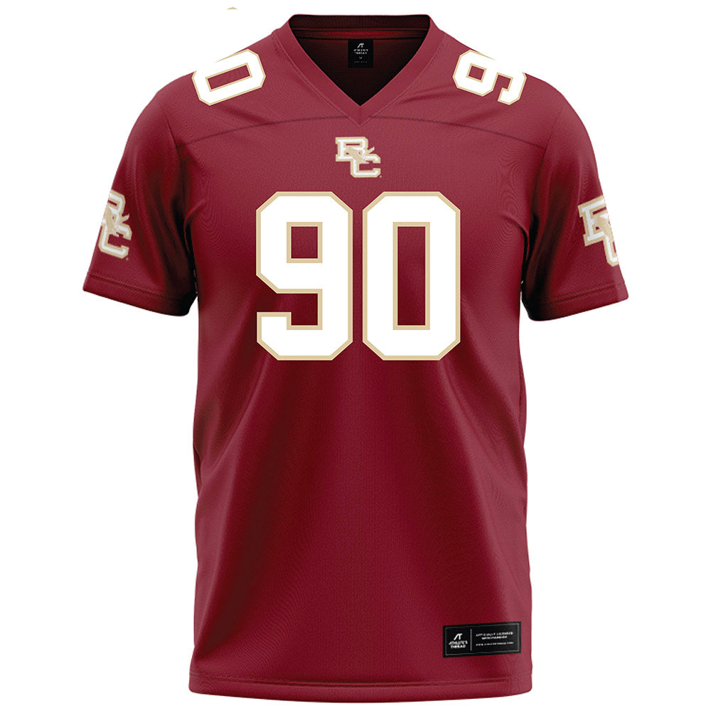 Boston College - NCAA Football : Ty Clemons - Maroon Football Jersey