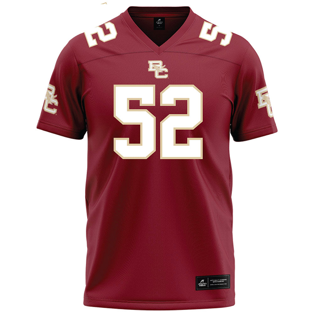 Boston College - NCAA Football : Judah Pruitt - Maroon Football Jersey