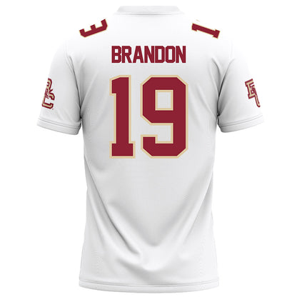 Boston College - NCAA Football : Jack Brandon - White Football Jersey