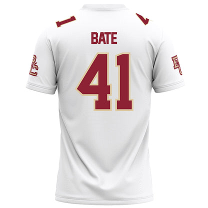 Boston College - NCAA Football : Favor Bate - White Football Jersey-1