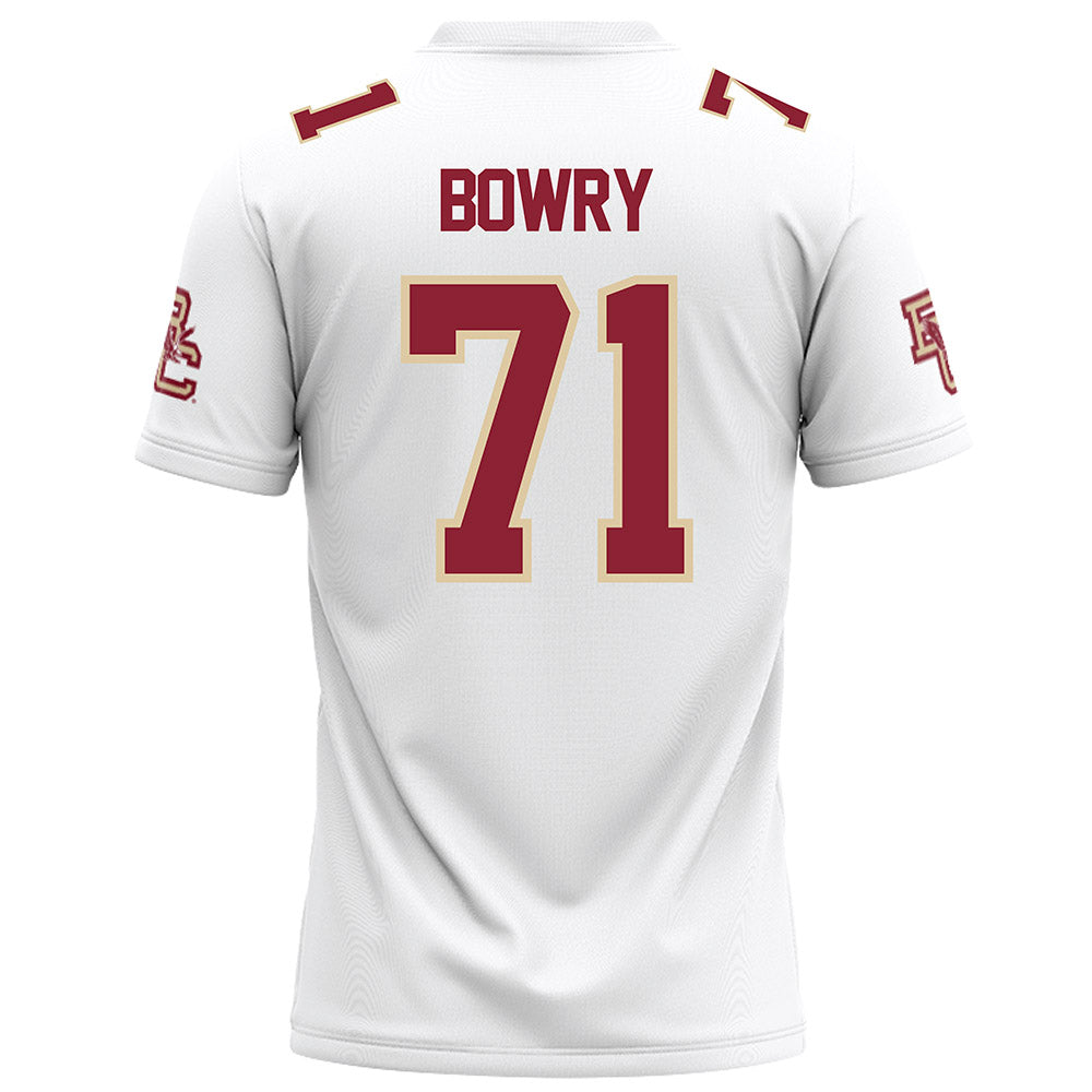 Boston College - NCAA Football : Jude Bowry - White Football Jersey