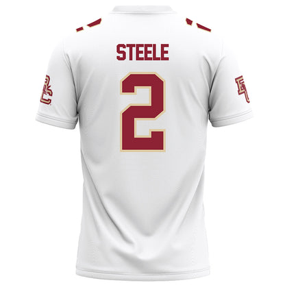 Boston College - NCAA Football : Bryce Steele - White Football Jersey