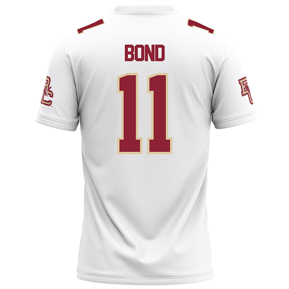 Boston College - NCAA Football : Lewis Bond - White Football Jersey