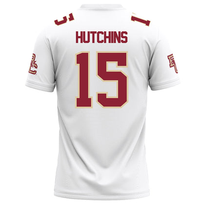 Boston College - NCAA Football : Quintayvious Hutchins - White Football Jersey