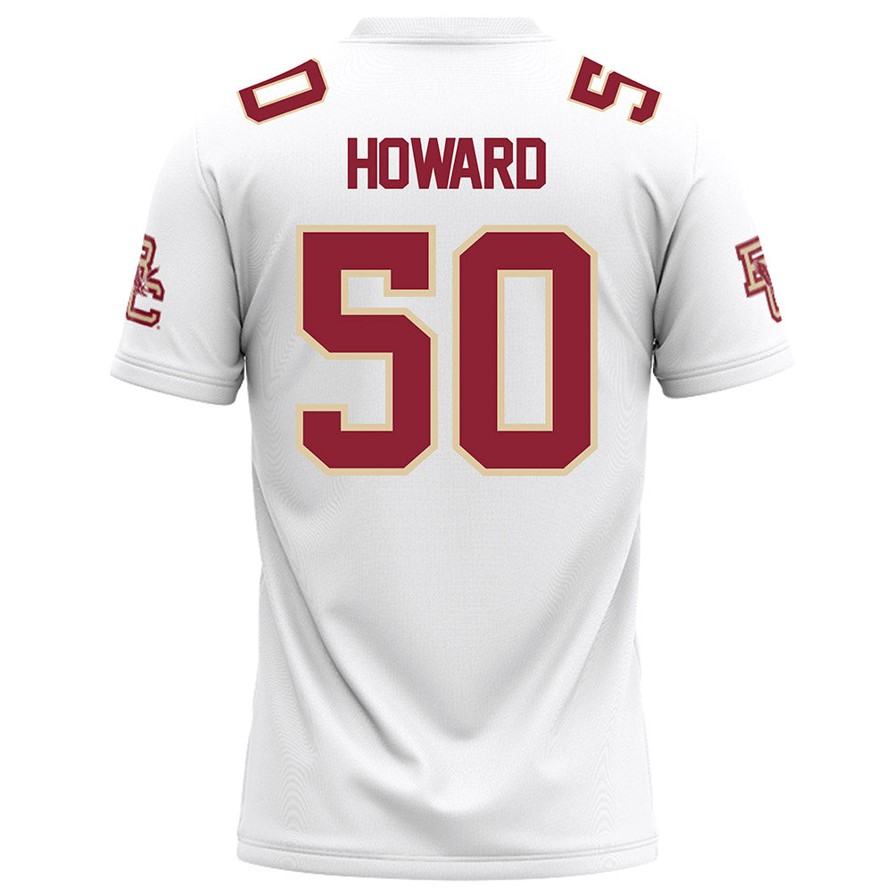 Boston College - NCAA Football : Sean Howard - White Football Jersey