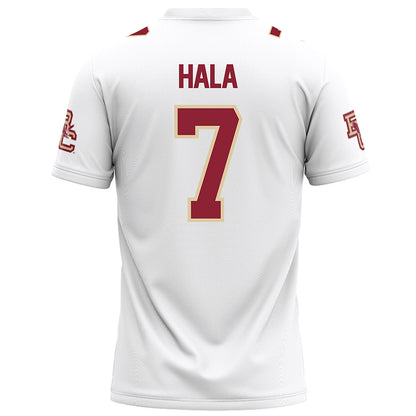 Boston College - NCAA Football : Sione Hala - White Football Jersey