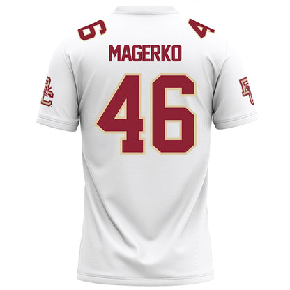 Boston College - NCAA Football : James Magerko - White Football Jersey