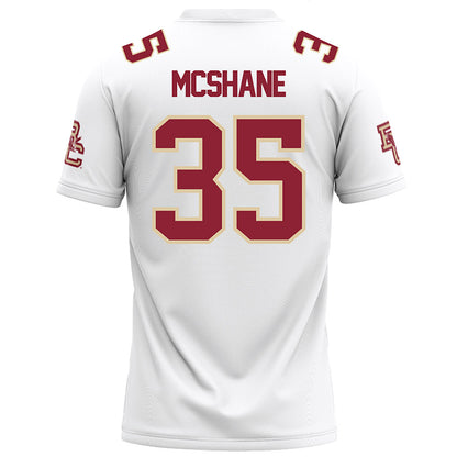 Boston College - NCAA Football : Ashton McShane - White Football Jersey