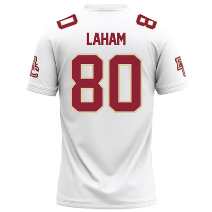 Boston College - NCAA Football : Martin Laham - White Football Jersey