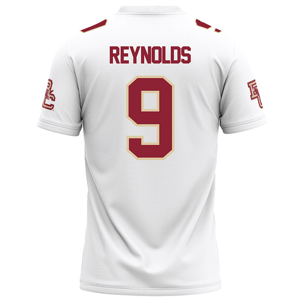 Boston College - NCAA Football : Dante Reynolds - White Football Jersey