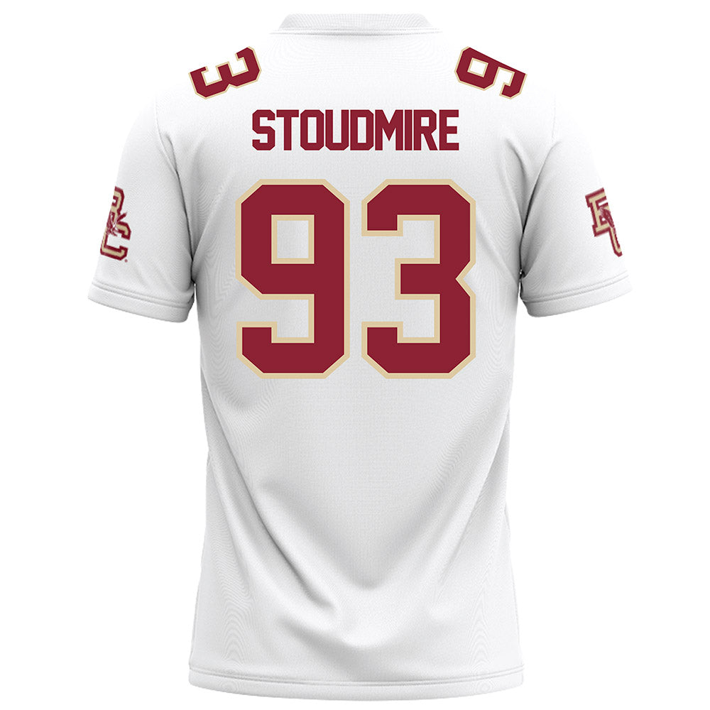 Boston College - NCAA Football : Owen Stoudmire - White Football Jersey