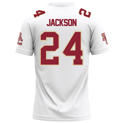 Boston College - NCAA Football : Amari Jackson - White Football Jersey-1