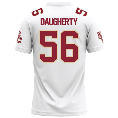 Boston College - NCAA Football : Eryx Daugherty - White Football Jersey