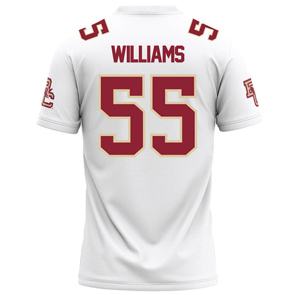 Boston College - NCAA Football : Kwan Williams - White Football Jersey