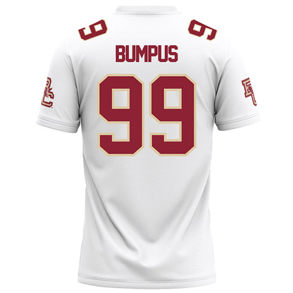 Boston College - NCAA Football : Michael Bumpus - White Football Jersey-1