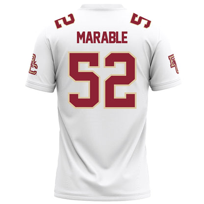 Boston College - NCAA Football : Chris Marable - White Football Jersey-1