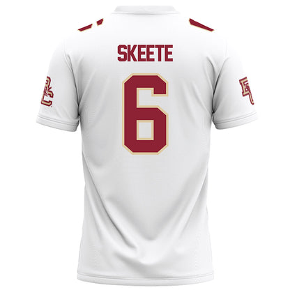 Boston College - NCAA Football : Jaedn Skeete - White Football Jersey