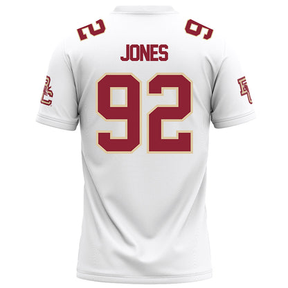 Boston College - NCAA Football : Caleb Jones - White Football Jersey