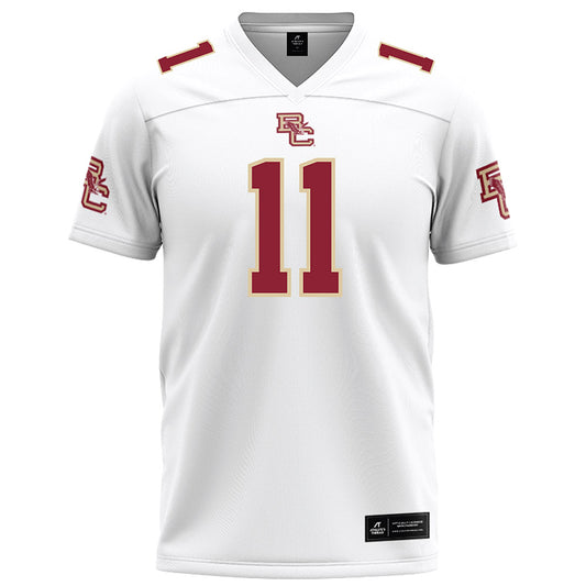 Boston College - NCAA Football : Rae Sykes Jr - White Football Jersey-0