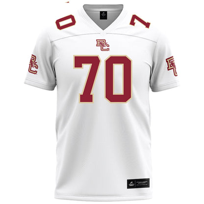 Boston College - NCAA Football : Ozzy Trapilo - White Football Jersey