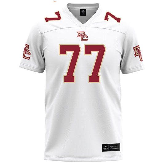 Boston College - NCAA Football : Michael Crounse - White Football Jersey