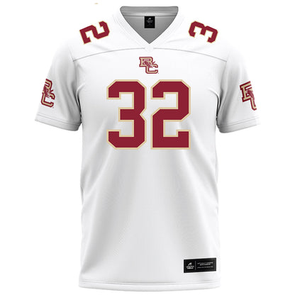 Boston College - NCAA Football : Michael Landolfi - White Football Jersey