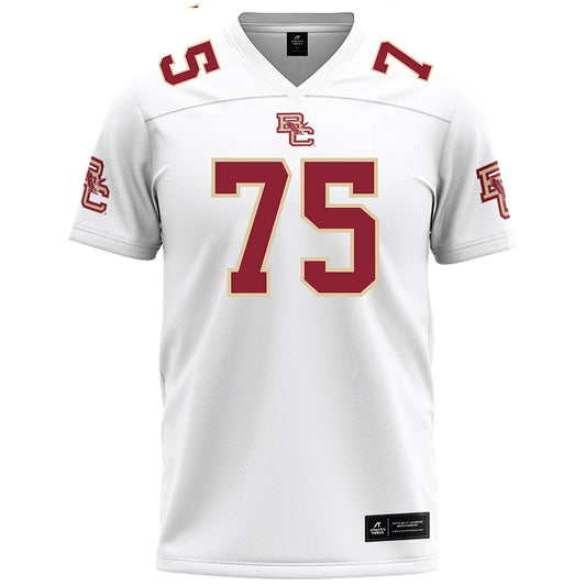 Boston College - NCAA Football : Pape Sy - White Football Jersey-0