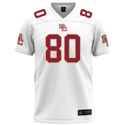 Boston College - NCAA Football : Martin Laham - White Football Jersey