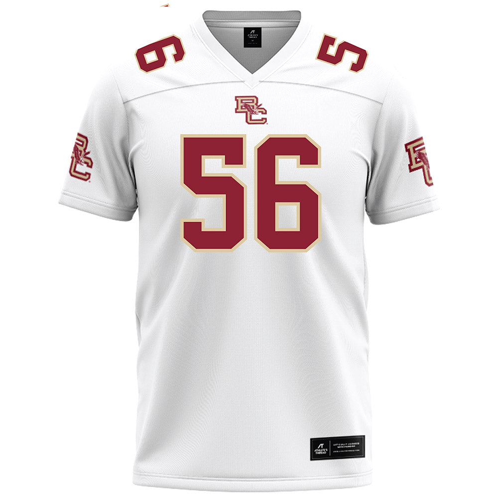 Boston College - NCAA Football : Eryx Daugherty - White Football Jersey