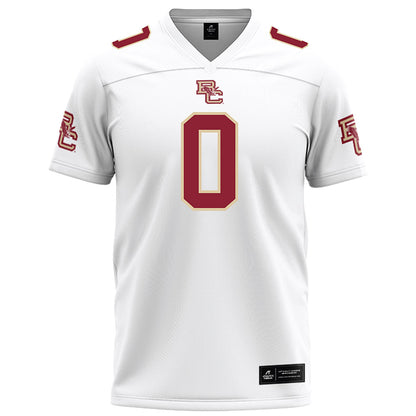 Boston College - NCAA Football : Omar Thornton - White Football Jersey-0