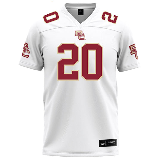 Boston College - NCAA Football : Alex Broome - White Football Jersey