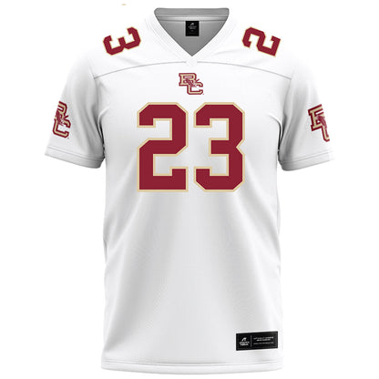 Boston College - NCAA Football : Cole Batson - White Football Jersey