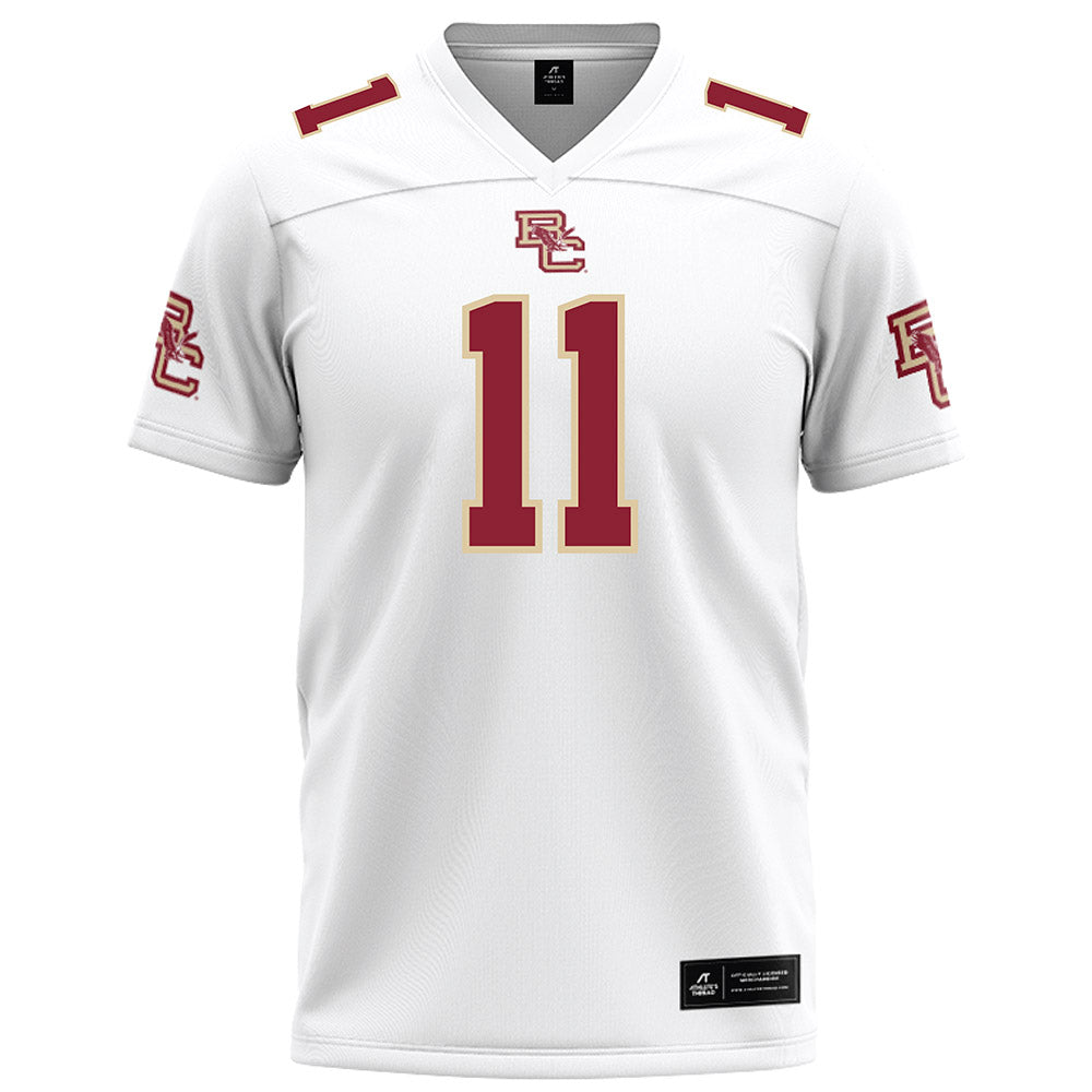 Boston College - NCAA Football : Rae Sykes Jr - White Football Jersey-0