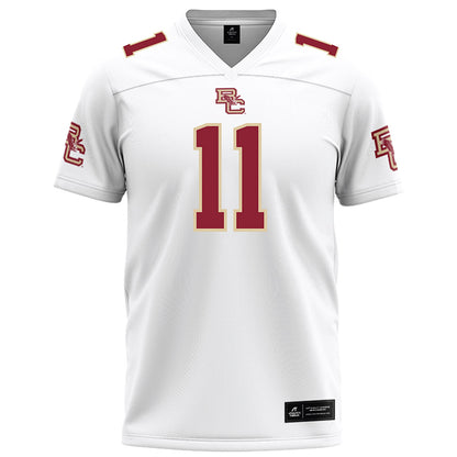 Boston College - NCAA Football : Rae Sykes Jr - White Football Jersey-0